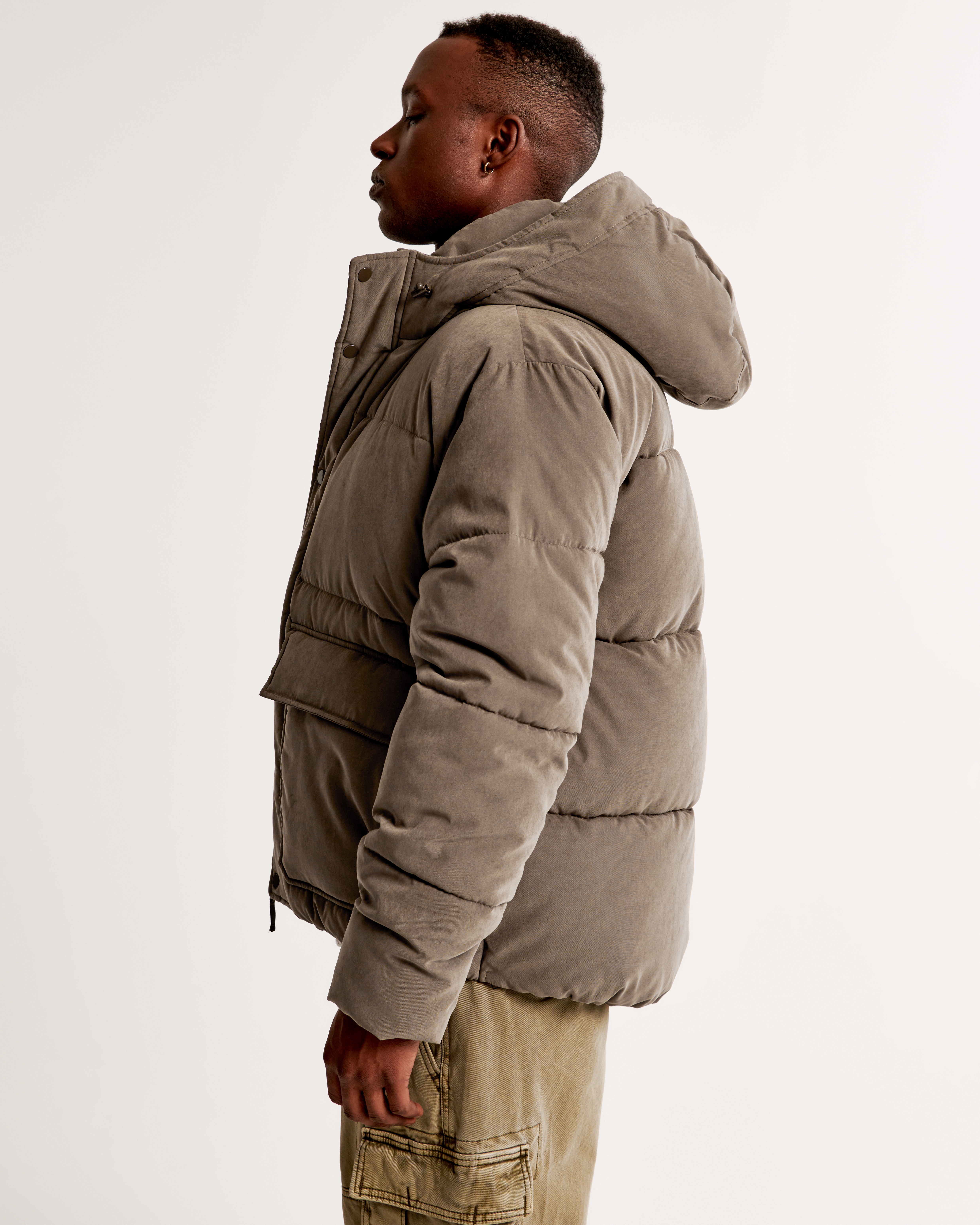 Abercrombie on sale parka mens