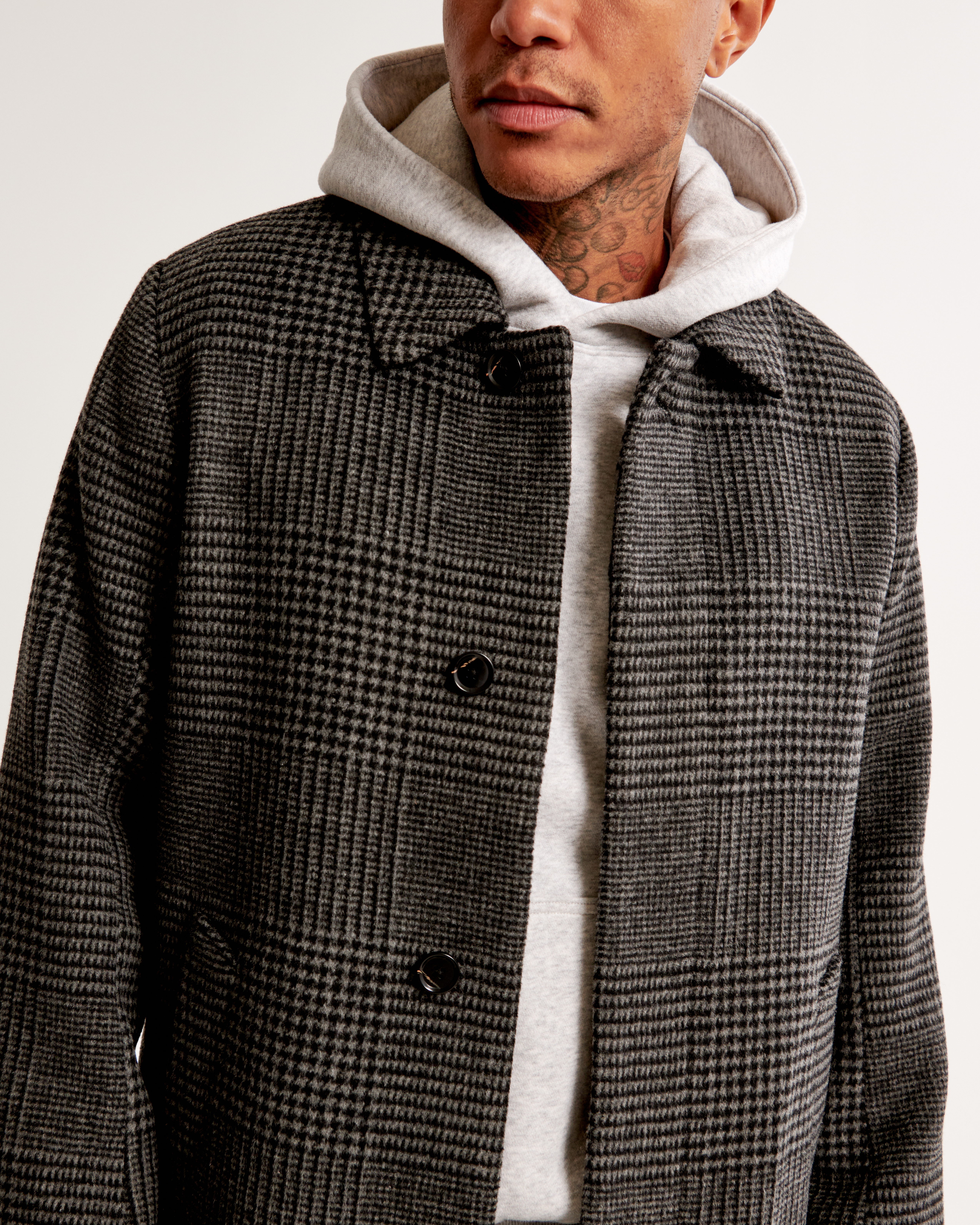 Mens mac coat discount sale