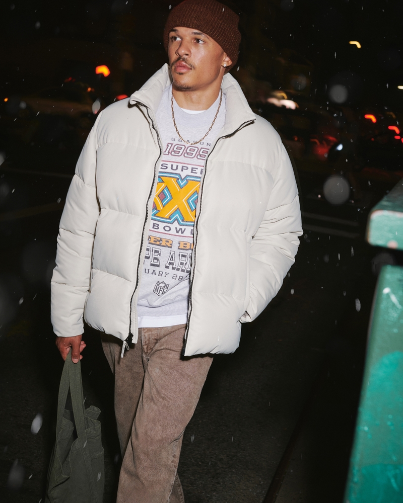 White Night Puffer Jacket