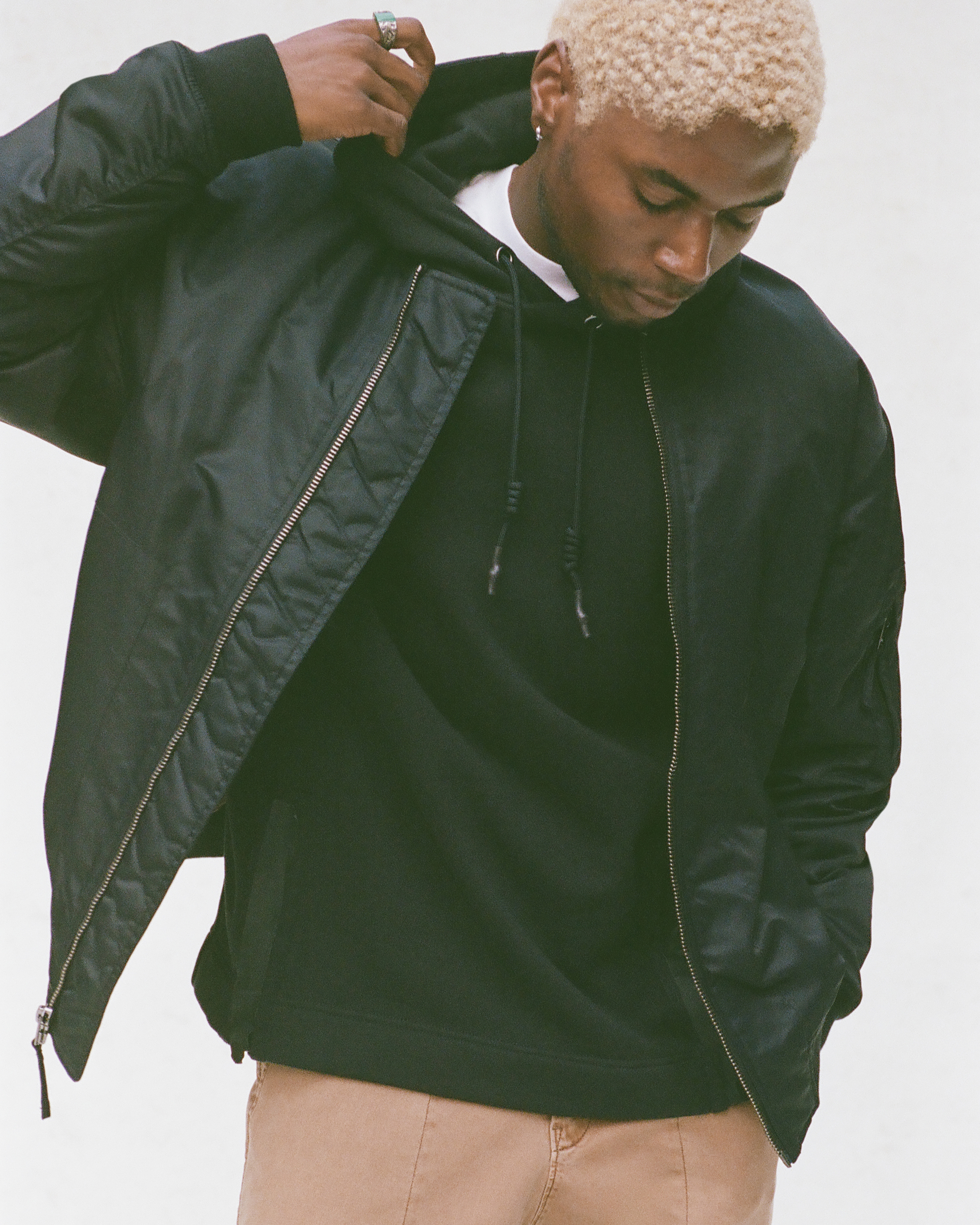 Nylon on sale bomber jackets