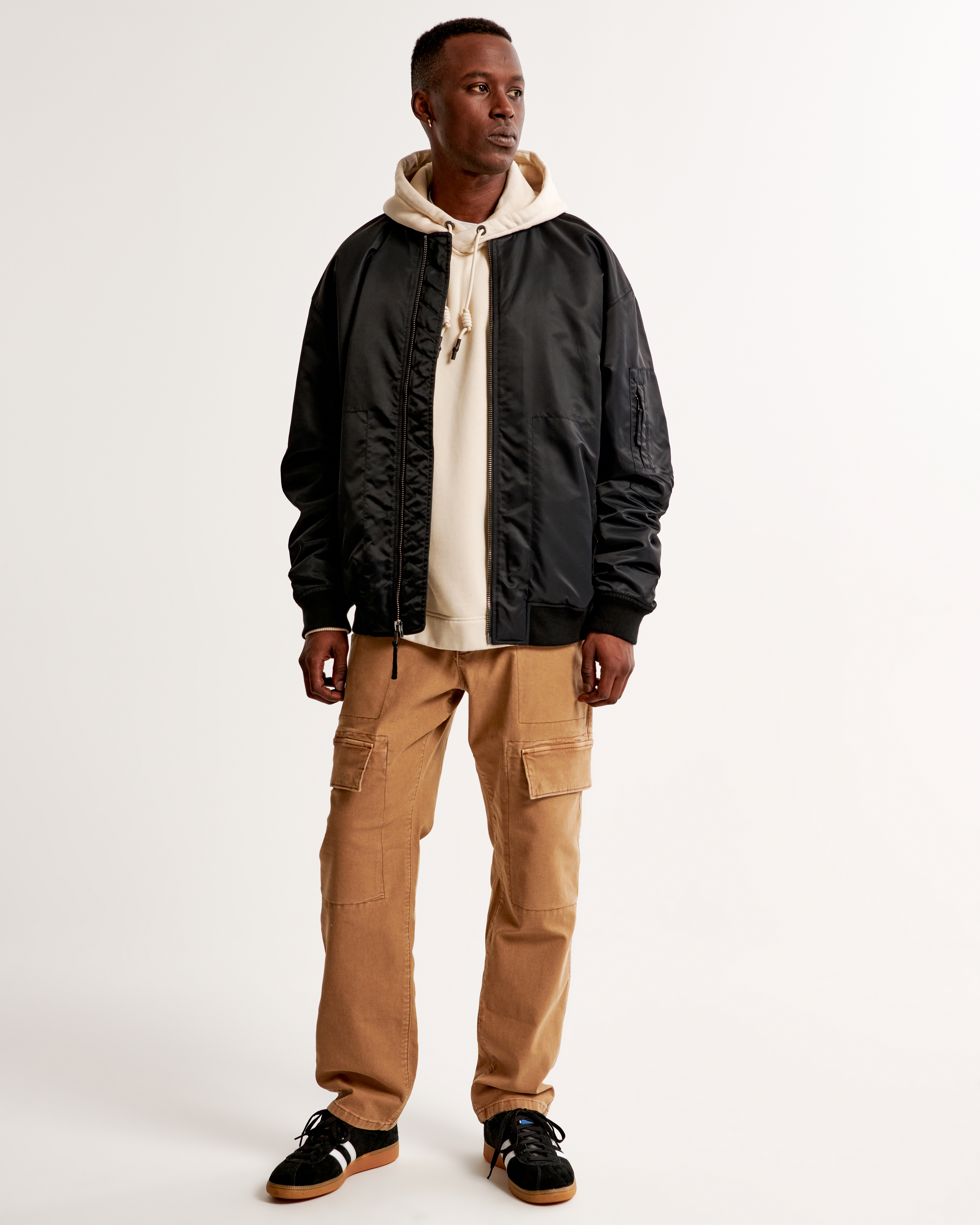 Nylon bomber discount