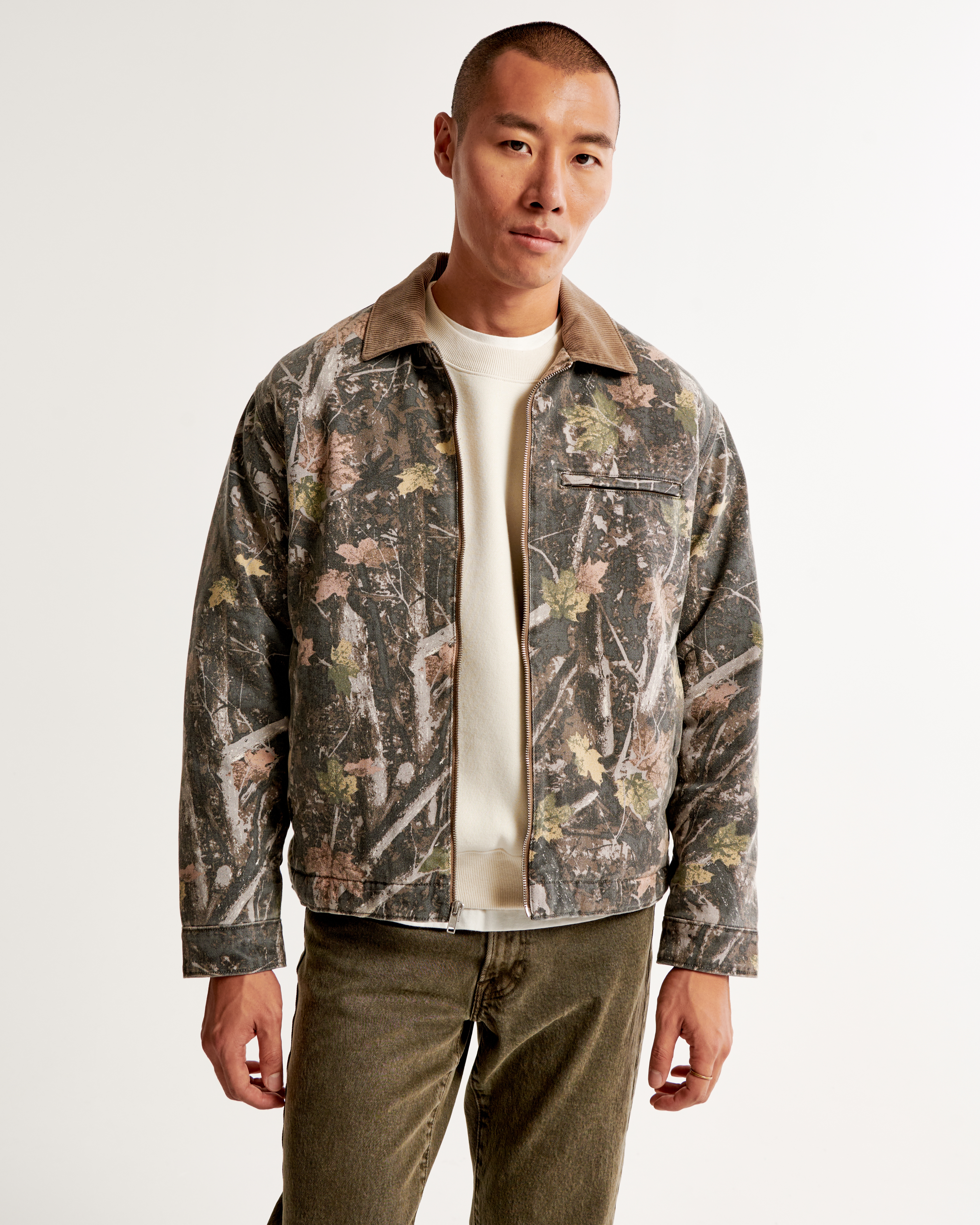 Men's Workwear Lined Jacket | Men's | Abercrombie.com