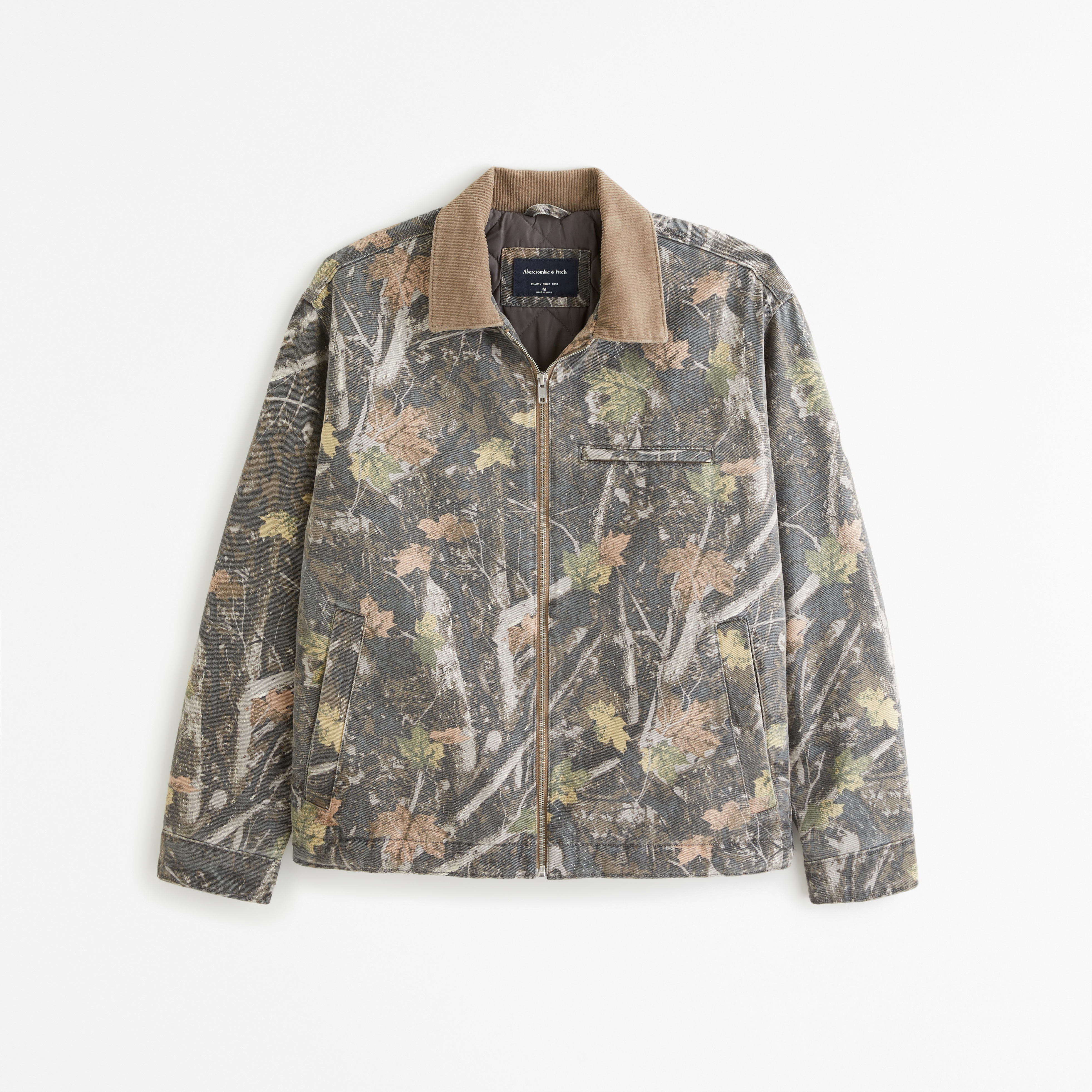 Abercrombie on sale camouflage jacket