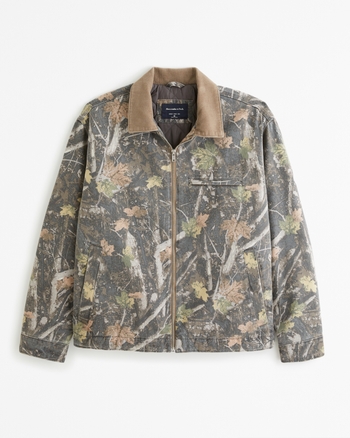 Abercrombie & hotsell fitch camouflage jacket