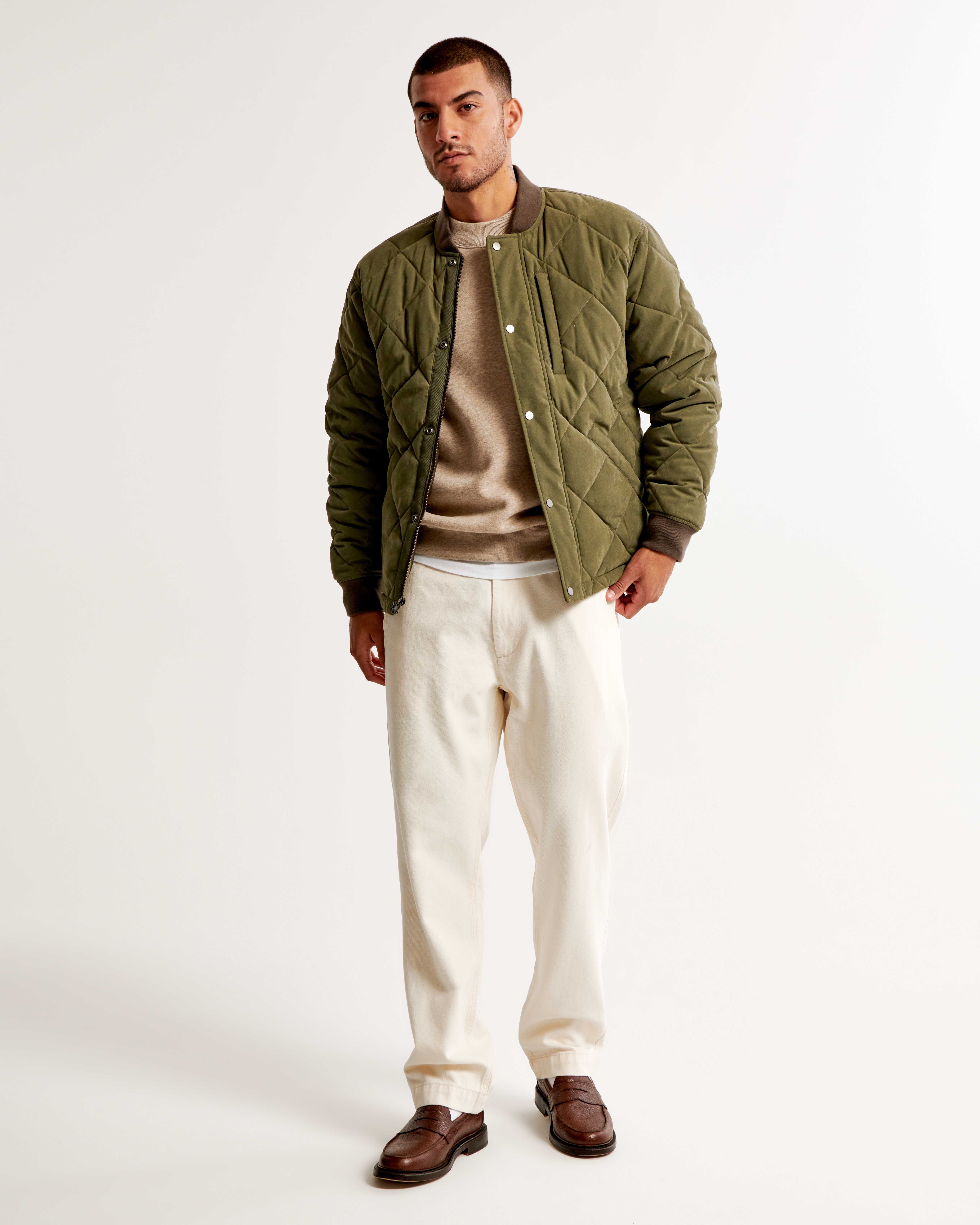 Men's Quilted Liner Jacket | Men's Clearance | Abercrombie.com