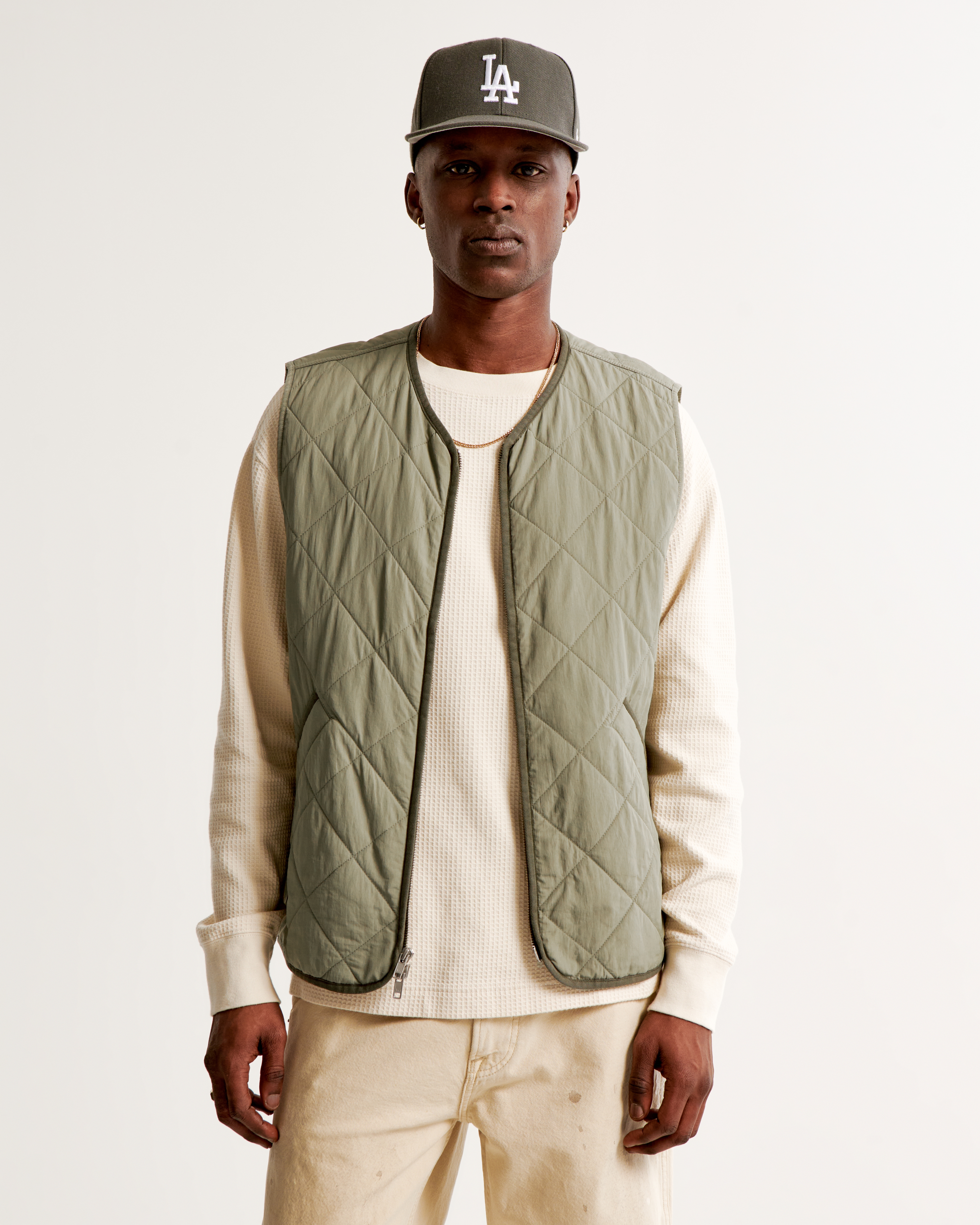 Quilted Utility Vest