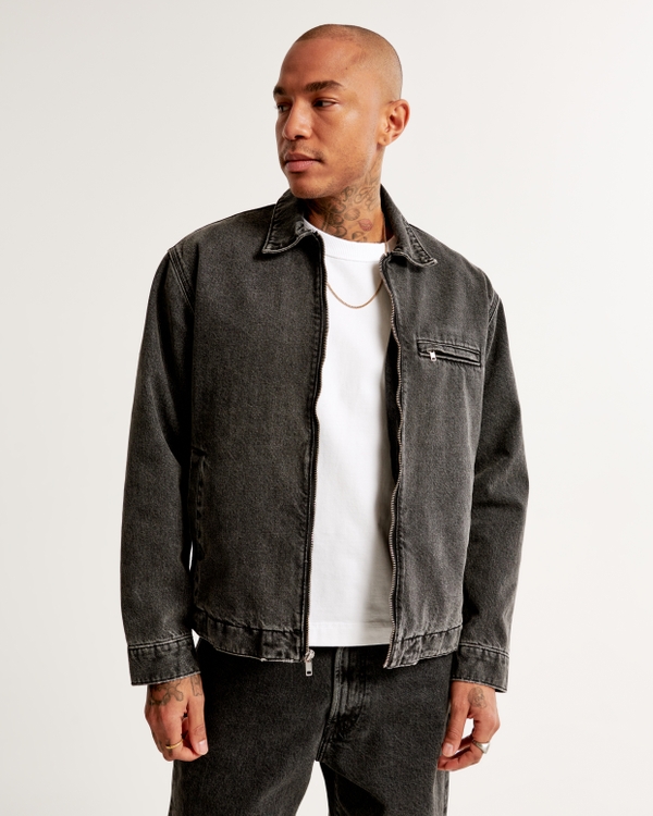 Abercrombie and discount fitch jean jacket