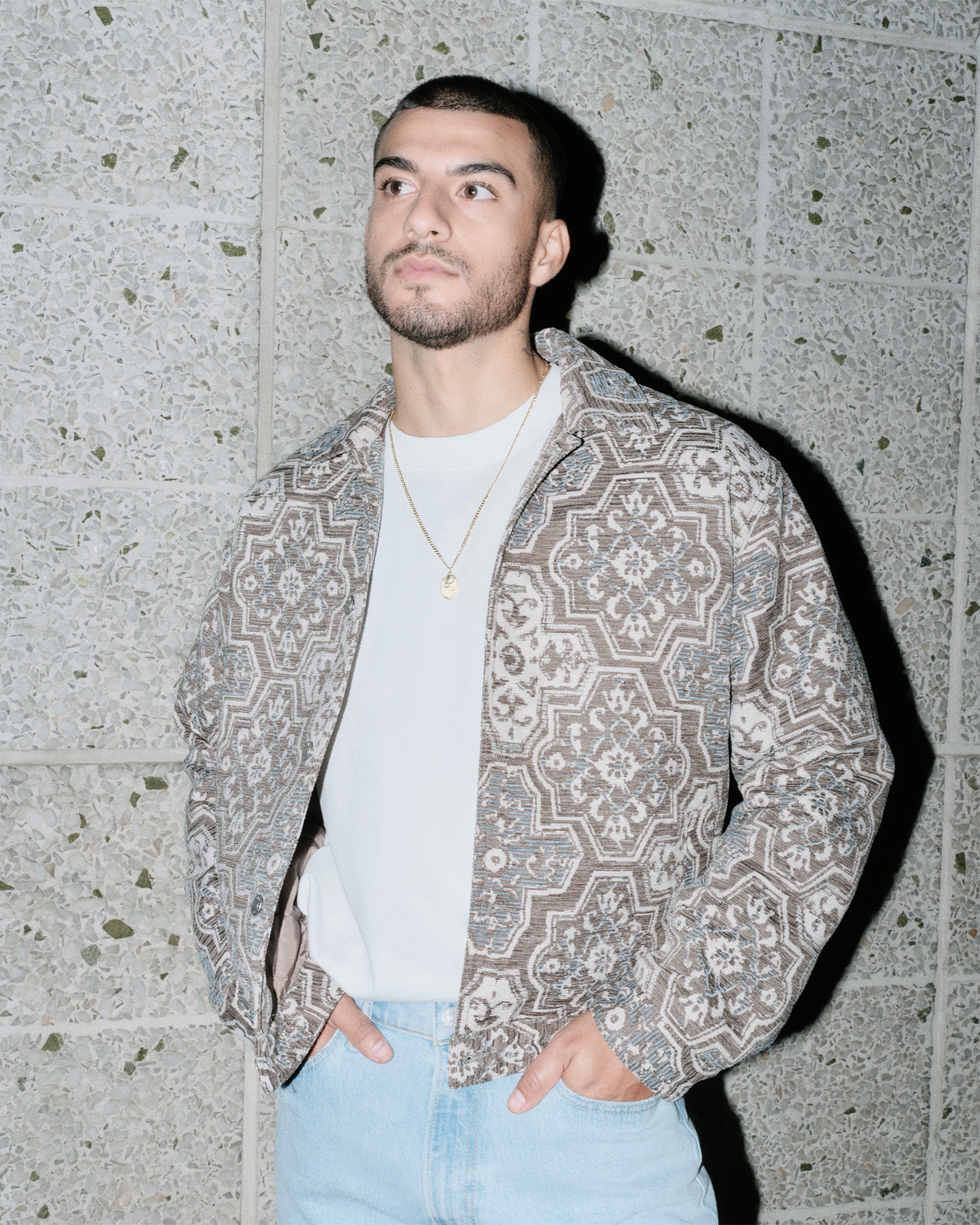 Abercrombie & Fitch Pattern Cropped Jacket | MainPlace Mall
