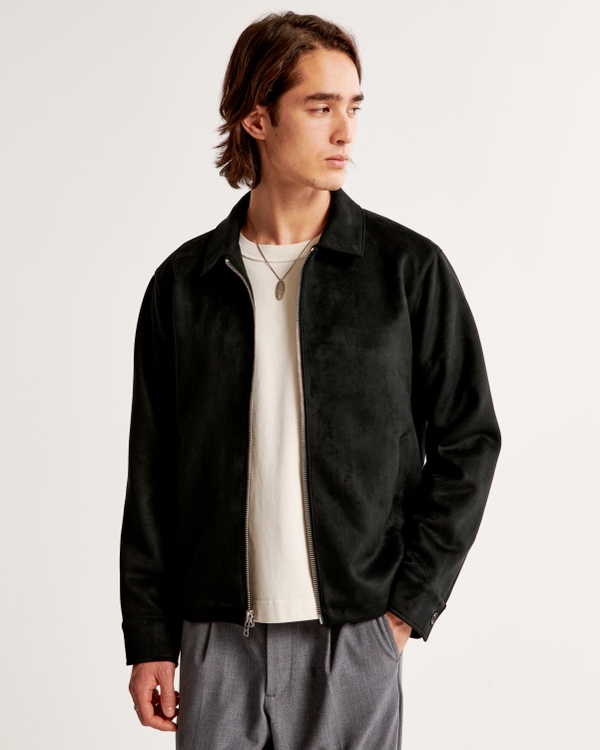 Men's Bomber Jackets, Denim Jackets & Leather Jackets | Abercrombie & Fitch