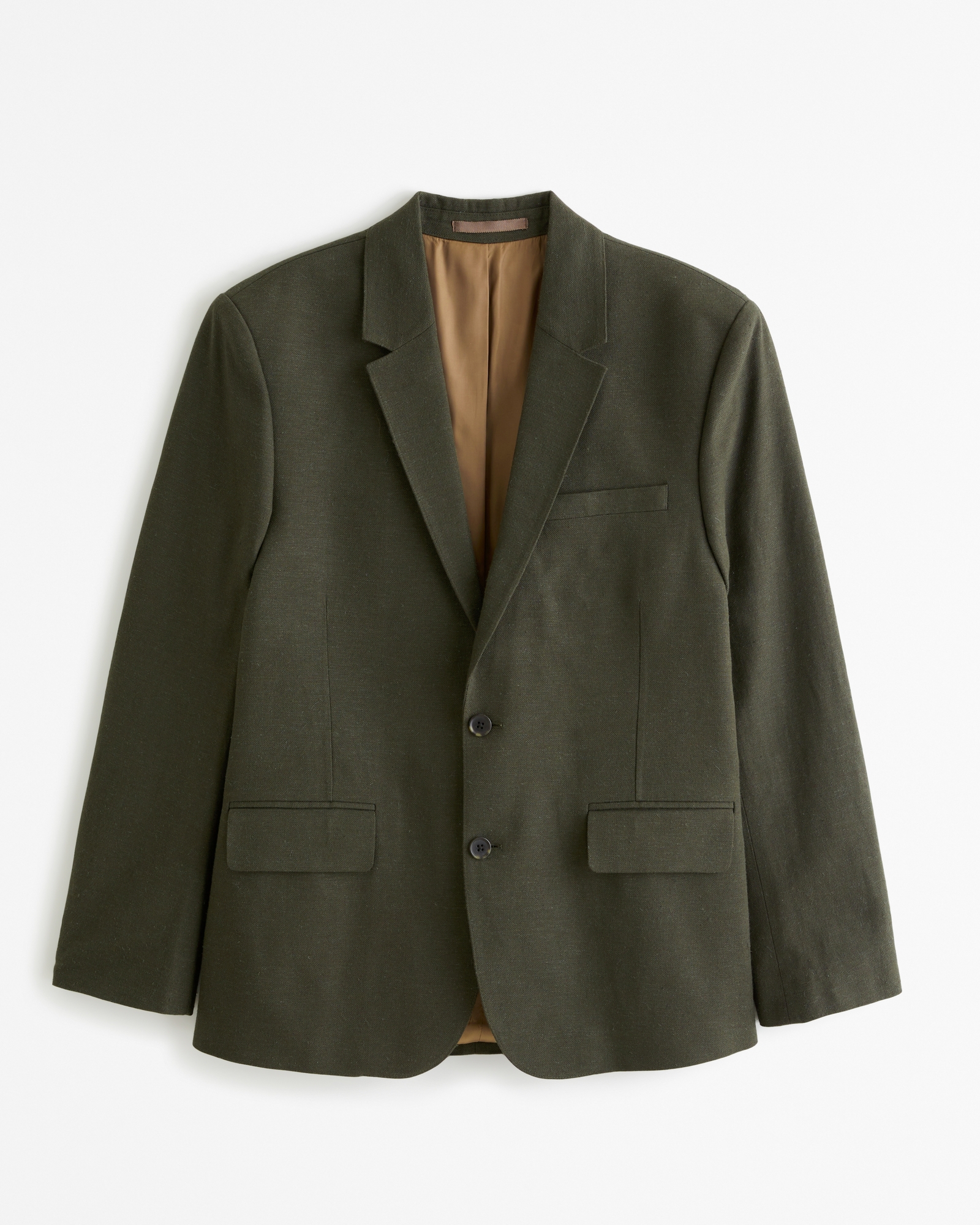 The A&F Collins Tailored Classic Linen-Blend Blazer