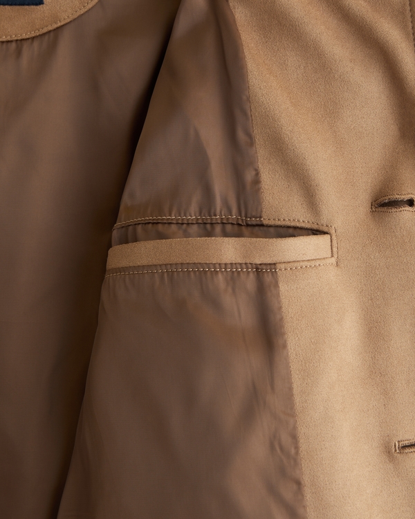 Vegan Suede Jacket