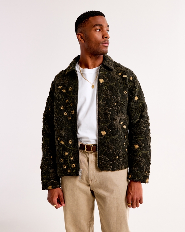 Abercrombie bomber jacket best sale