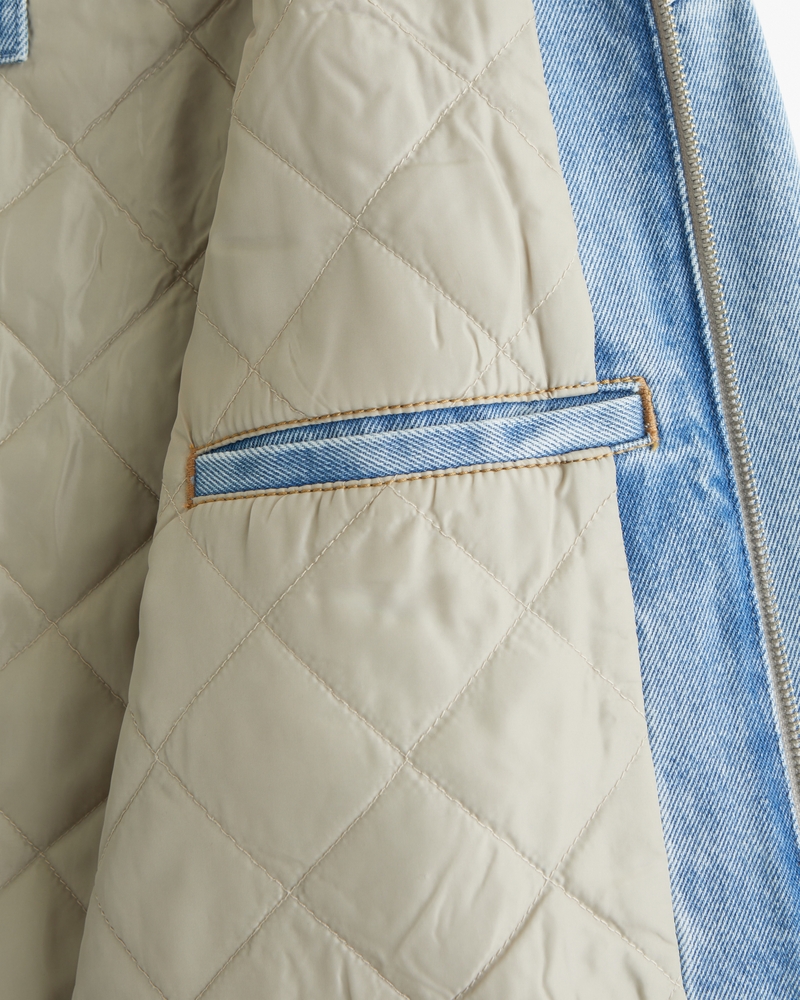 Cropped Zip Workwear Jacket