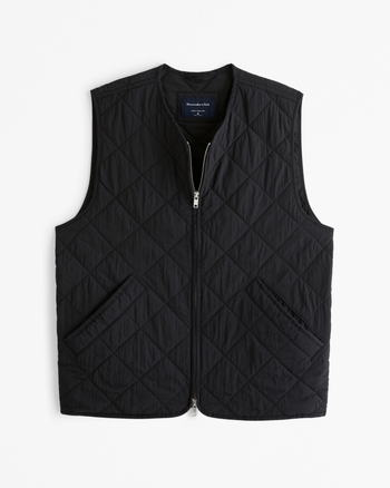 Men's Quilted Utility Vest | Men's Sale | Abercrombie.com
