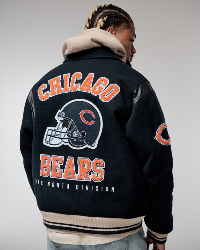 Chicago Bears Varsity Bomber Jacket