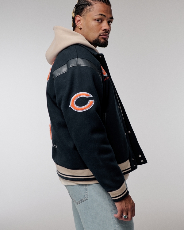 Chicago Bears Varsity Bomber Jacket