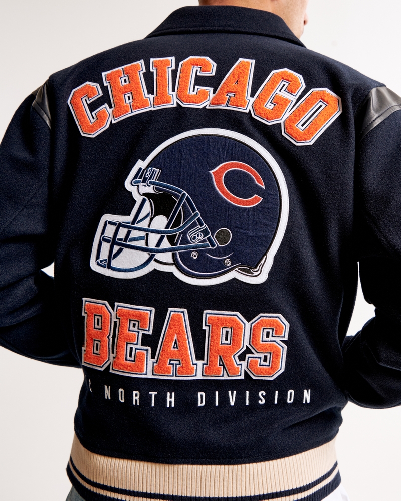 Chicago Bears Varsity Bomber Jacket