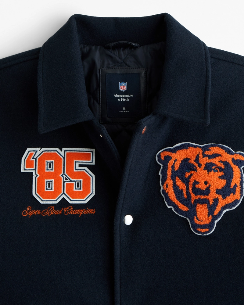 Chicago Bears Varsity Bomber Jacket