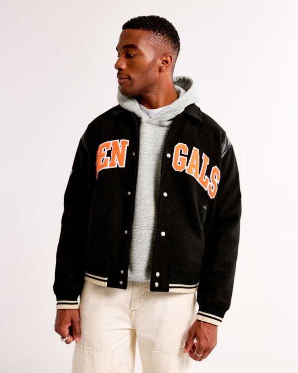 Cincinnati Bengals Varsity Bomber Jacket