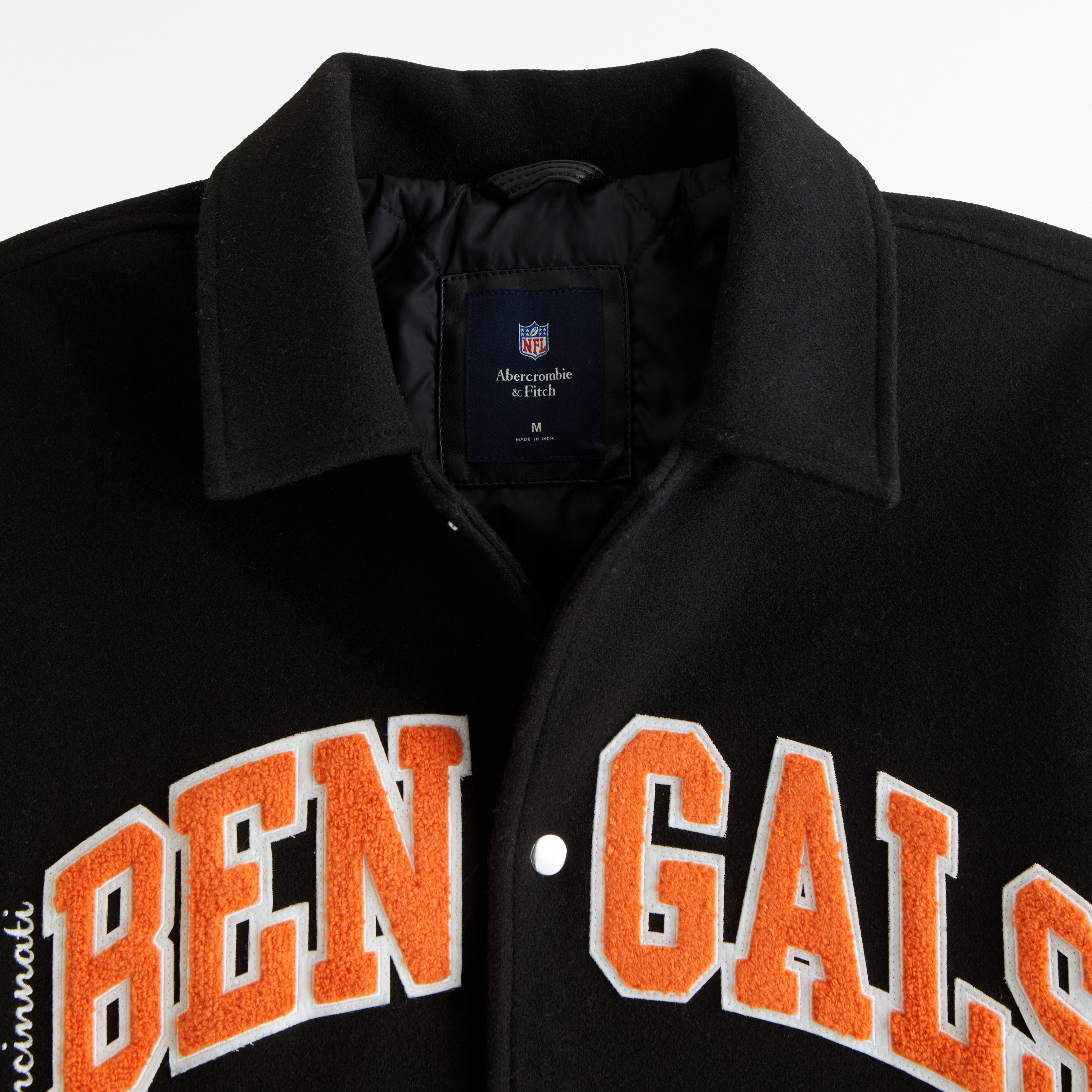 NFL Cincinnati Bengals Varsity Bomber Jacket | NFL NFL