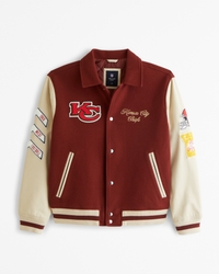 Kansas City Chiefs Varsity Bomber Jacket