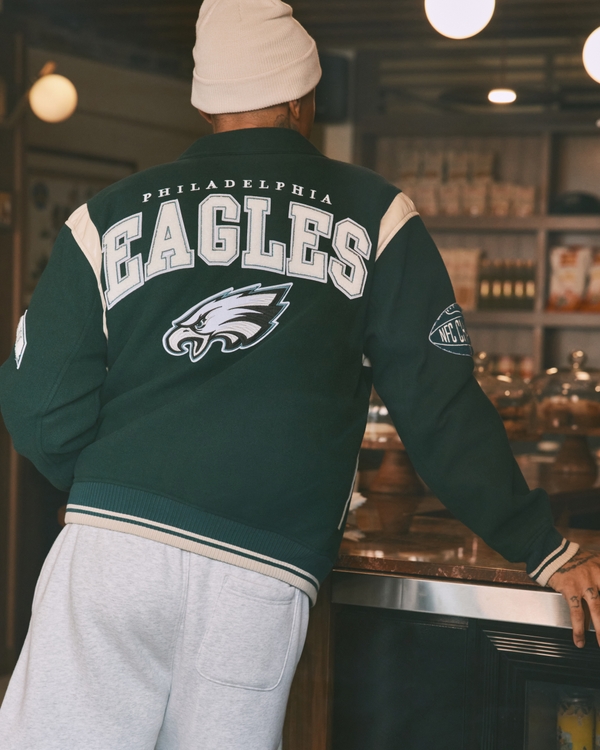 Philadelphia Eagles – Varsity-Bomberjacke, Navy Dd view 2