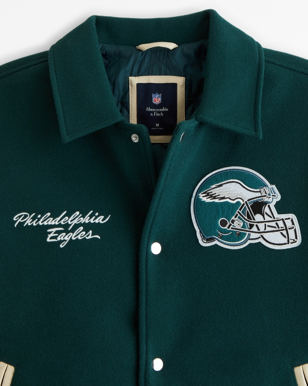 Men's Philadelphia Eagles Varsity Bomber Jacket | Men's Coats