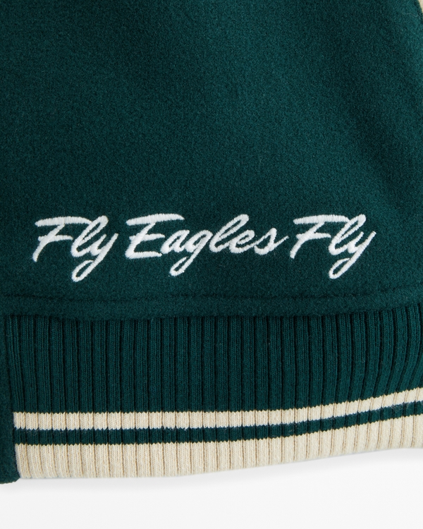 Men's Philadelphia Eagles Varsity Bomber Jacket | Men's Coats