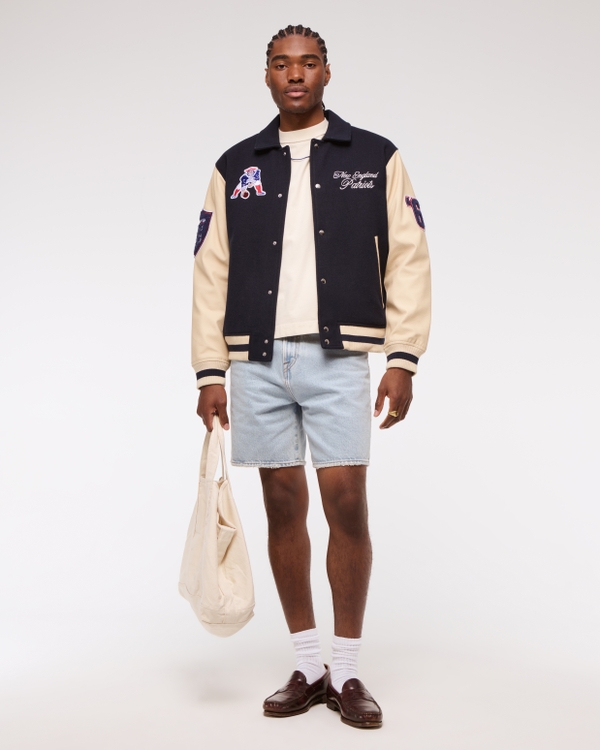 New England Patriots Varsity Bomber Jacket