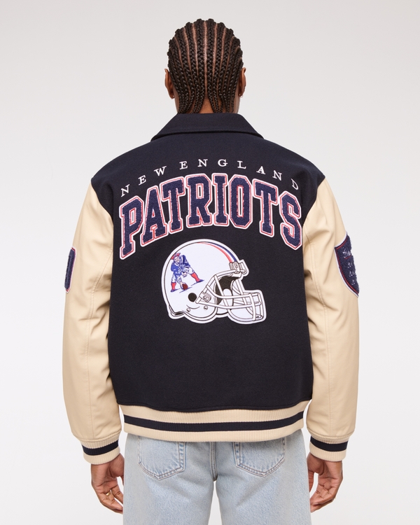 New England Patriots Varsity Bomber Jacket