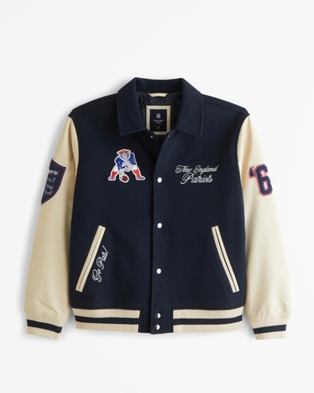 New England Patriots Varsity Bomber Jacket