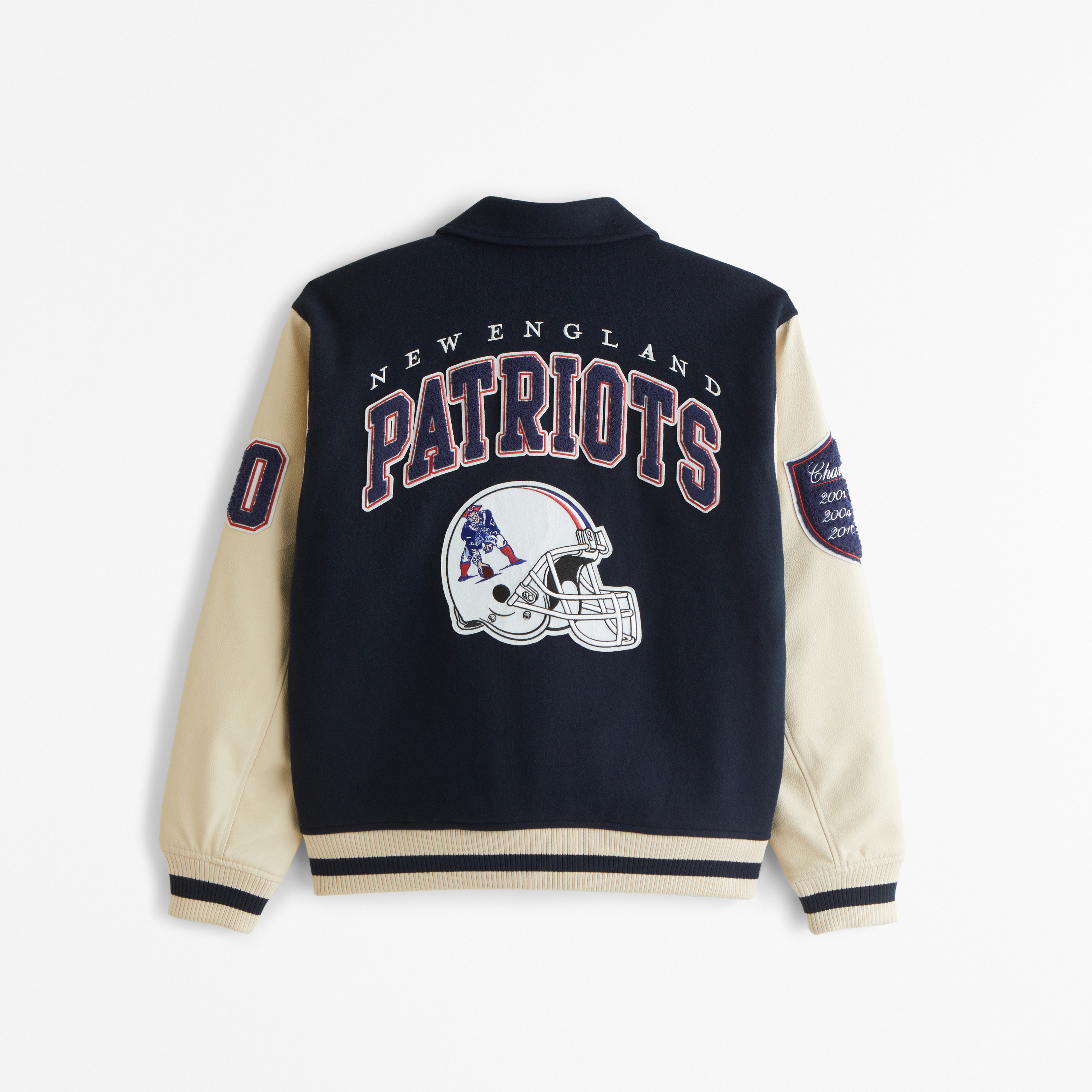 New England Patriots Varsity Bomber Jacket