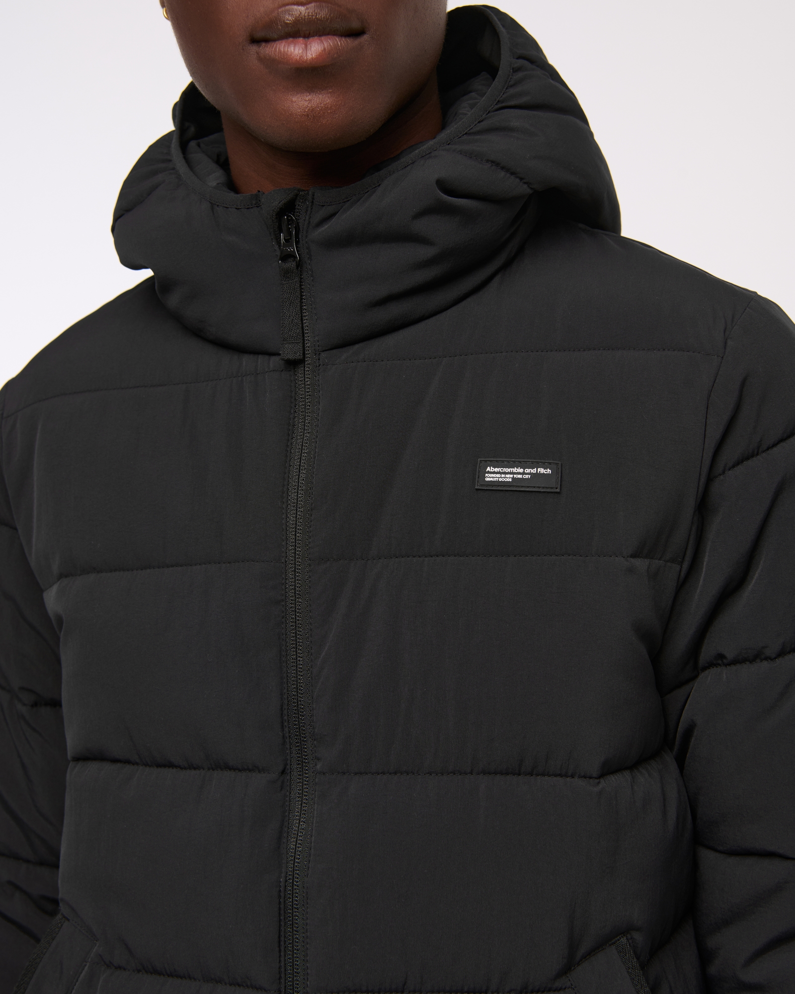 Lightweight Hooded Puffer Jacket