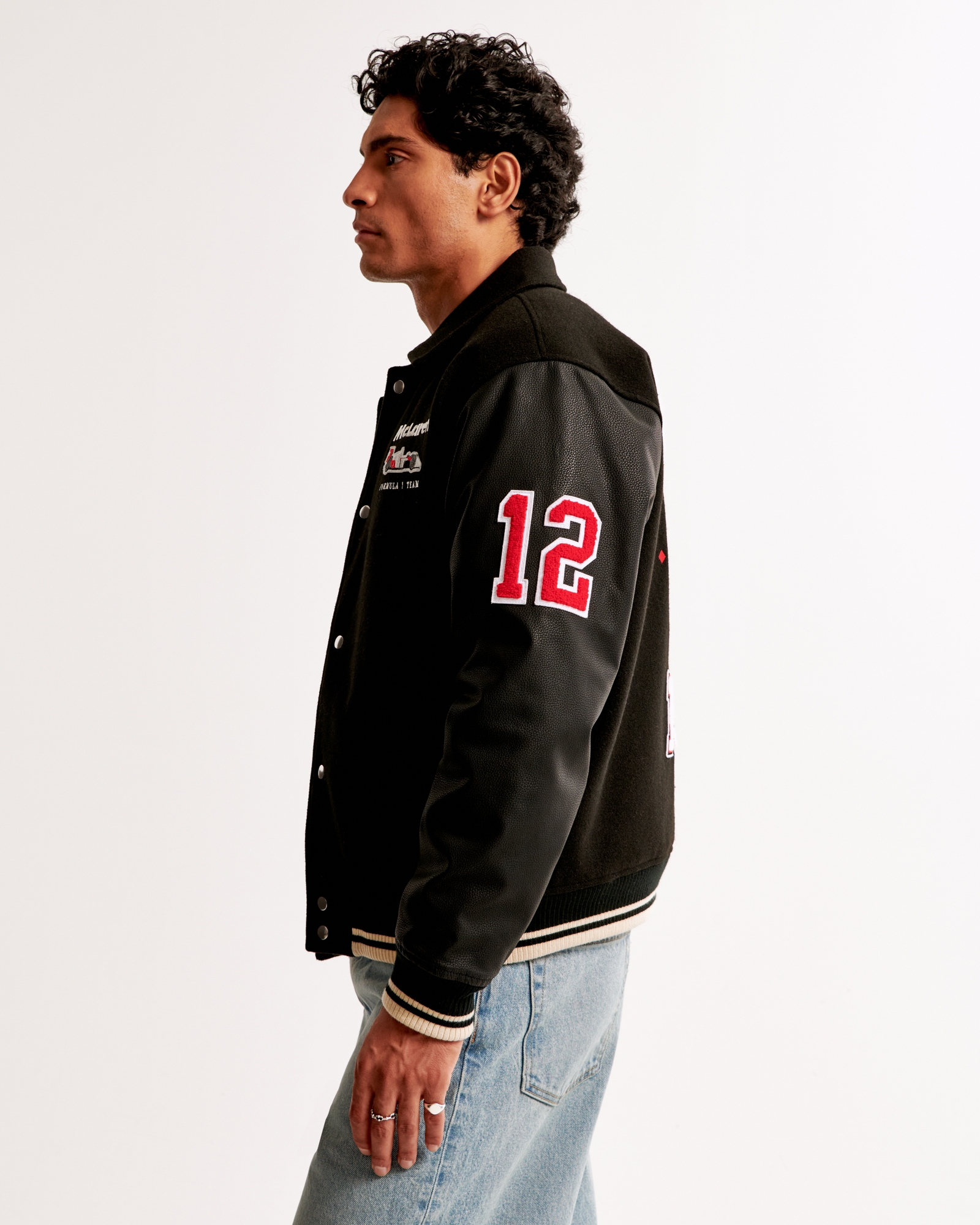 Oracle Red Bull Racing Varsity Bomber Jacket