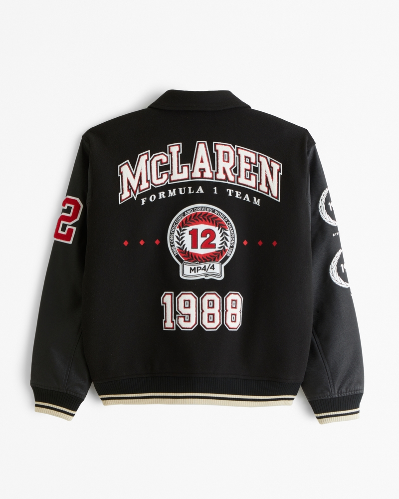 Men's McLaren Varsity Bomber Jacket | Men's Coats & Jackets