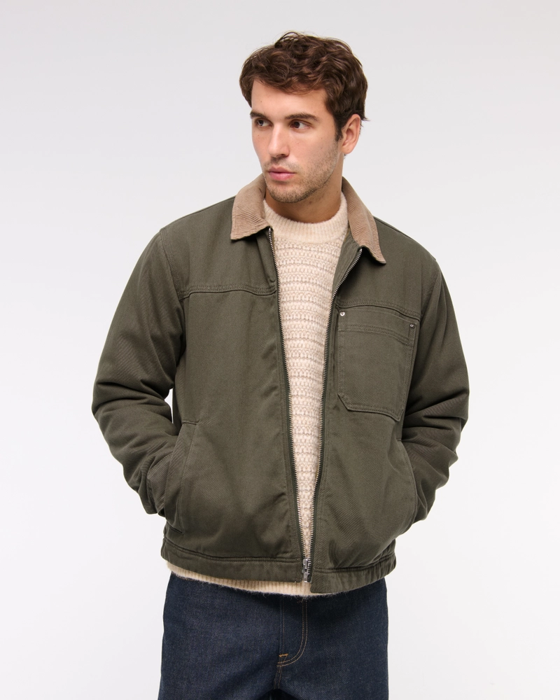 Winterized Zip Workwear Jacket