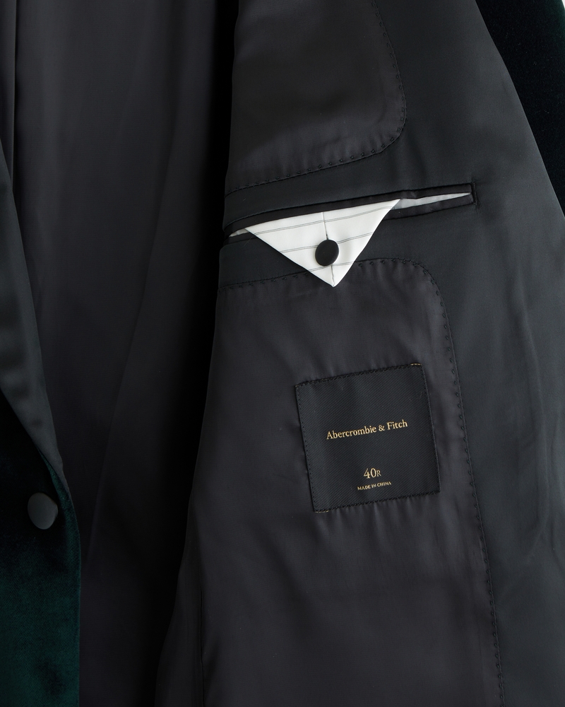 Hombre La americana de terciopelo clásica sartorial A&F Collins