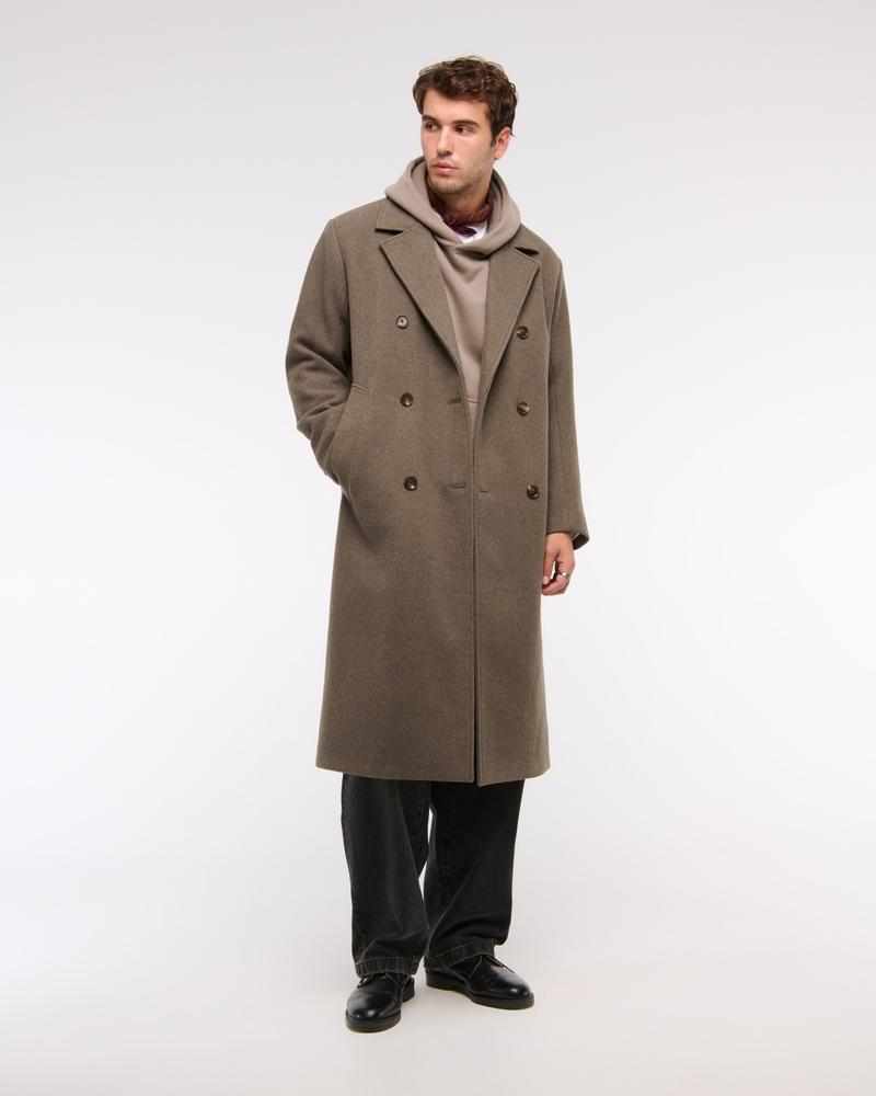 Double-Breasted Long Coat