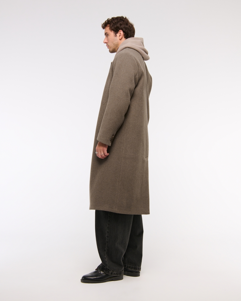 Double-Breasted Long Coat