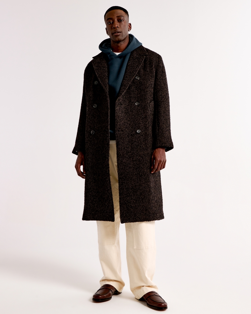 Double Breasted Long Coat