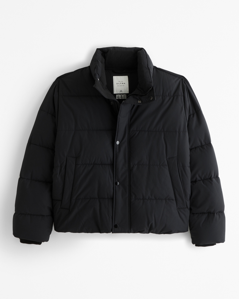 Abercrombie and fitch padded jacket best sale