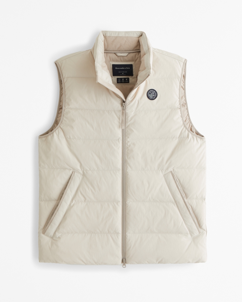 Abercrombie & Fitch アバクロ　ダウンベスト メンズ 軽量ダウンベスト | メンズ セール | Abercrombie.com