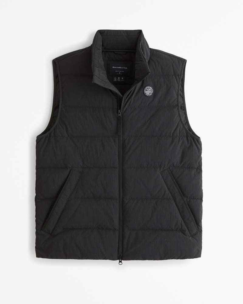 Abercrombie down vest best sale