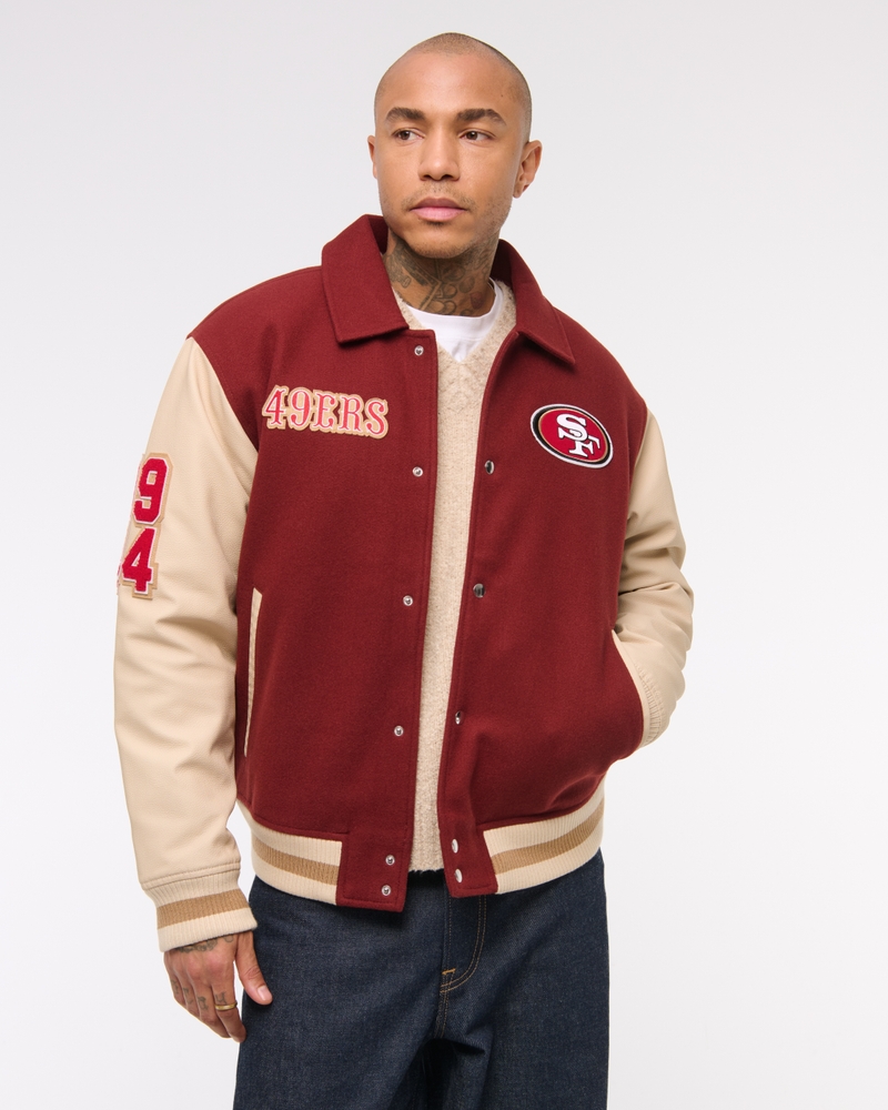 San Francisco 49ers Varsity Bomber Jacket