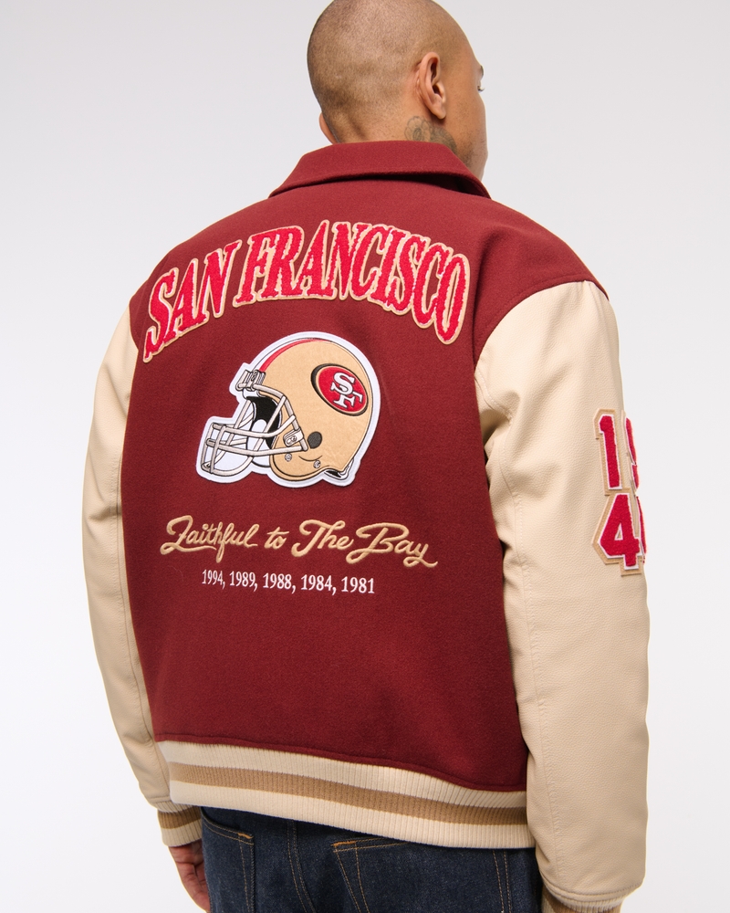 San Francisco 49ers Varsity Bomber Jacket