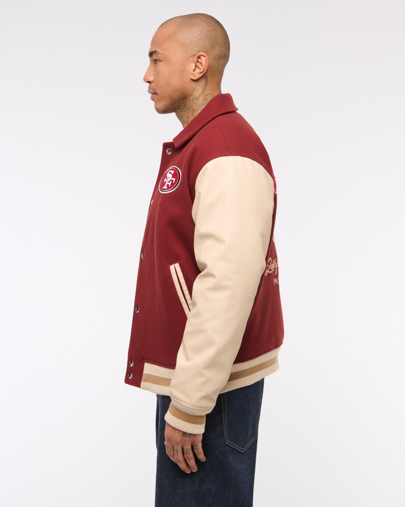 San Francisco 49ers Varsity Bomber Jacket