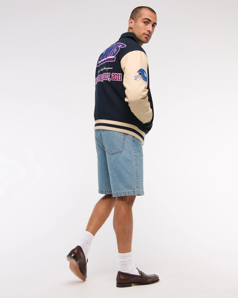New York Giants Varsity Bomber Jacket