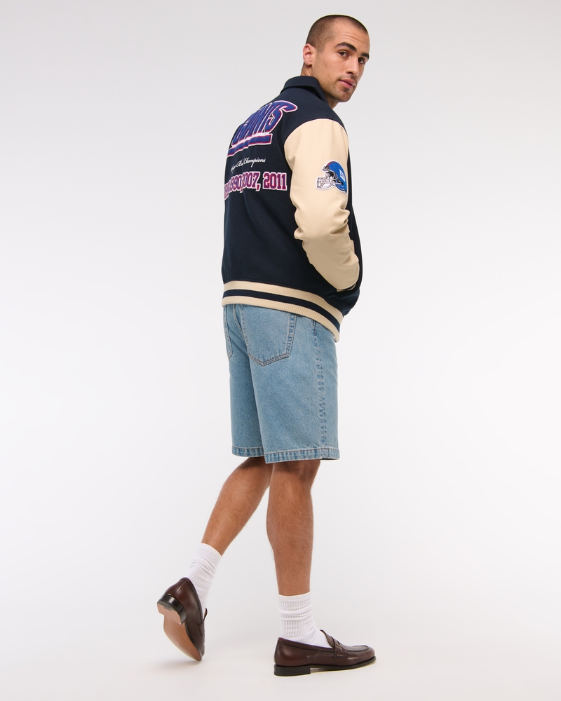 New York Giants Varsity Bomber Jacket
