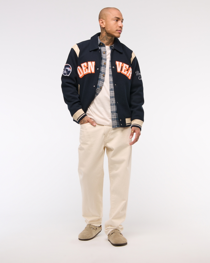 Denver Broncos Varsity Bomber Jacket