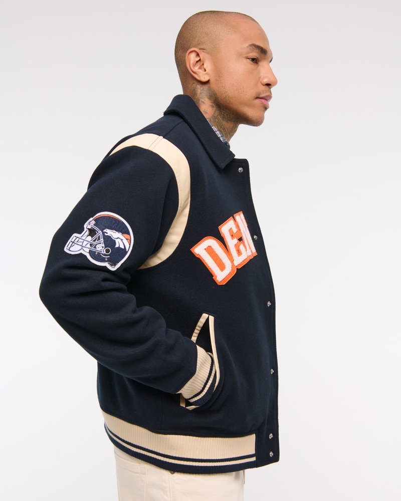 Denver Broncos Varsity Bomber Jacket